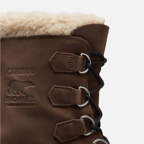 Sorel Men's CARIBOUT™ Waterproof Winter Snow Boots Bruno MSRP $200 *NEW* - Picture 6 of 9